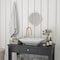 Flash Furniture 16" Round Silver Metal Framed Accent Wall Mirror HFKHD-6GD-CRE8-891315-GG - alternate 6